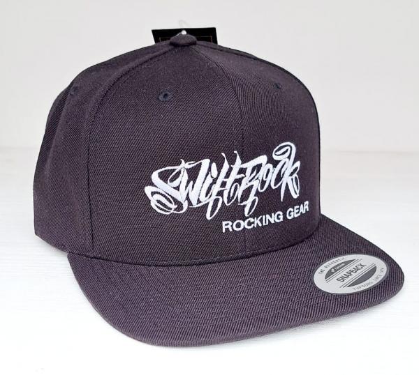 Rocking Gear Snapback Logo Cap Schwarz / Black